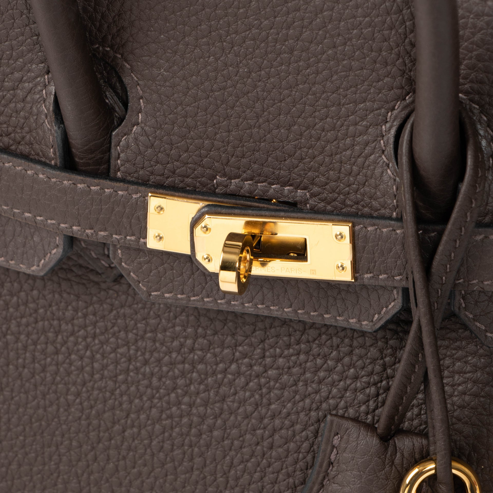 Hermès Birkin 25 Ebene Togo GHW