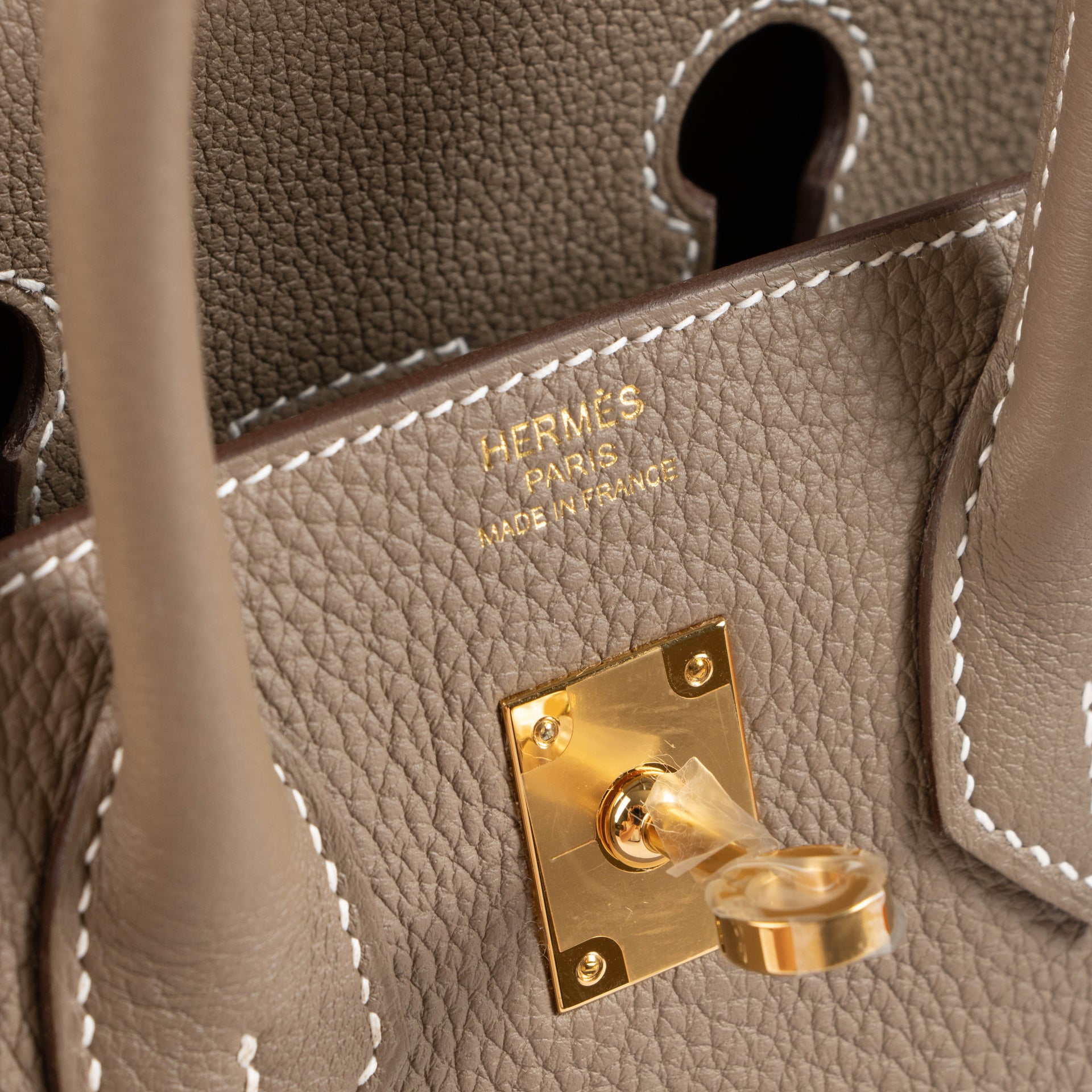Hermès Birkin 25 Etoupe Togo GHW