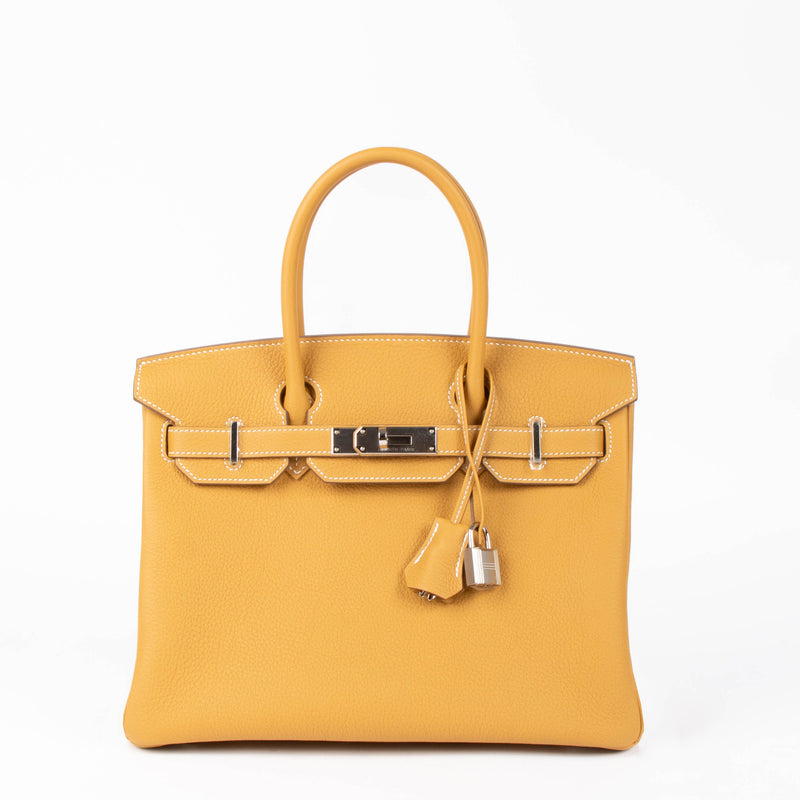 Hermès Birkin 30 Naturel Sable Togo PHW