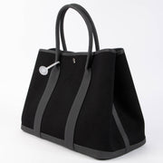 Shop the authentic Hermès Garden Party 36 Ardoise/Noir Top Handle brand new on Labellov.com