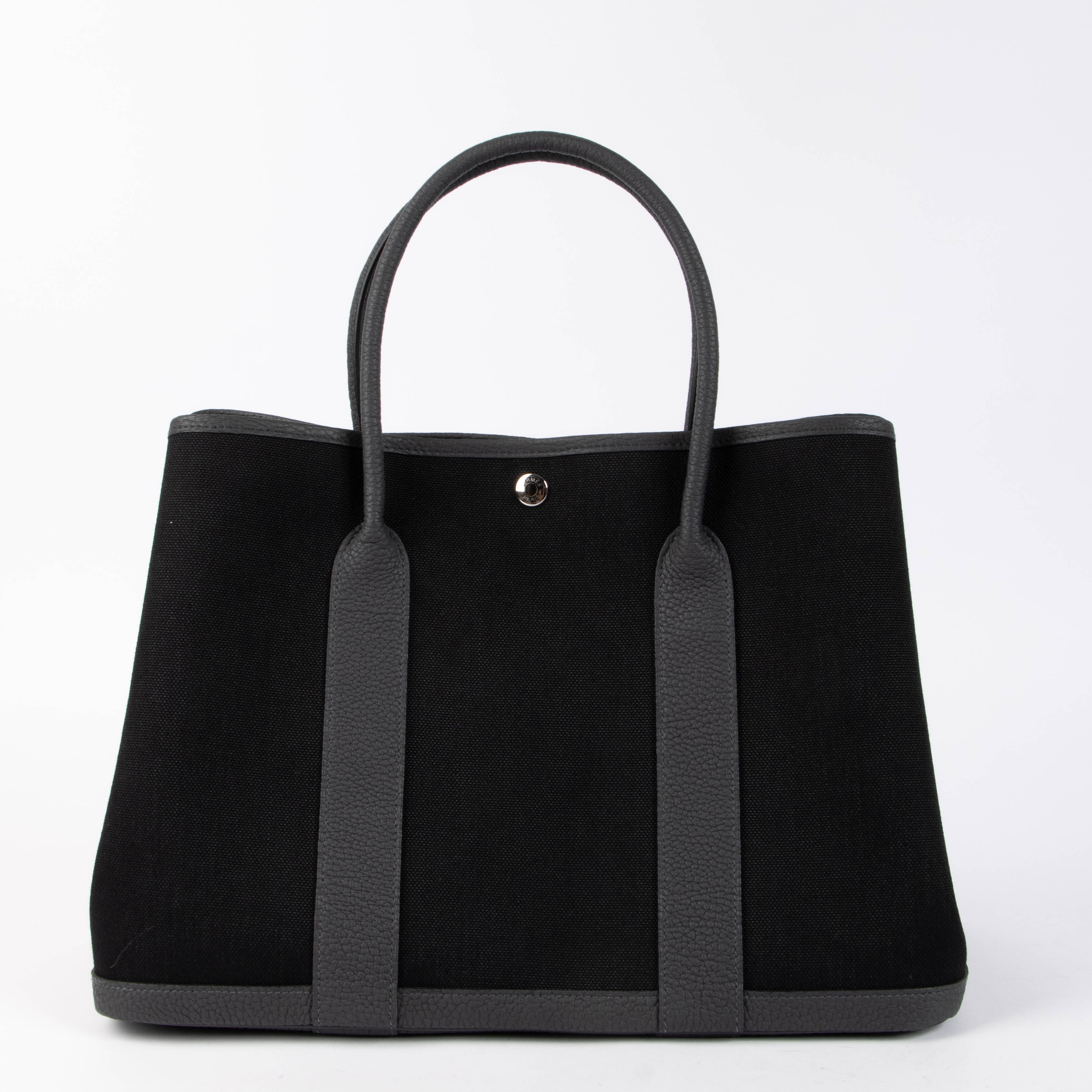 Hermès Garden Party 36 Ardoise/Noir PHW – Labellov