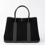 Shop the authentic Hermès Garden Party 36 Ardoise/Noir Top Handle brand new on Labellov.com