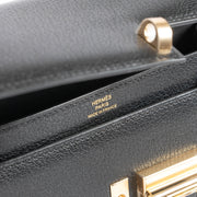 Shop the Hermès Verrou Mini Black Chevre Mysore Shoulder Bag brand-new on Labellov.com
