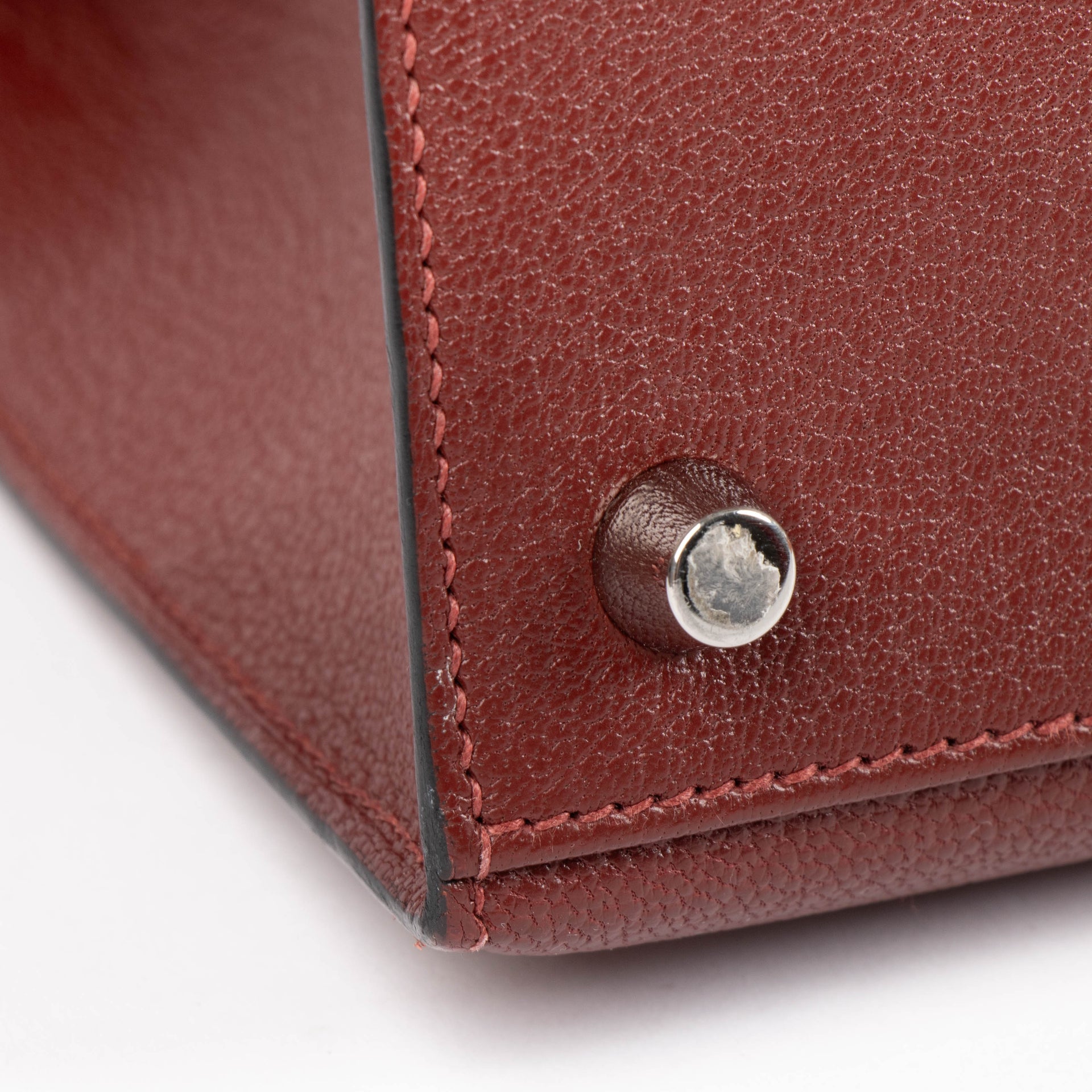 Hermès HSS Kelly 25 Rouge H/Craie Epsom PHW