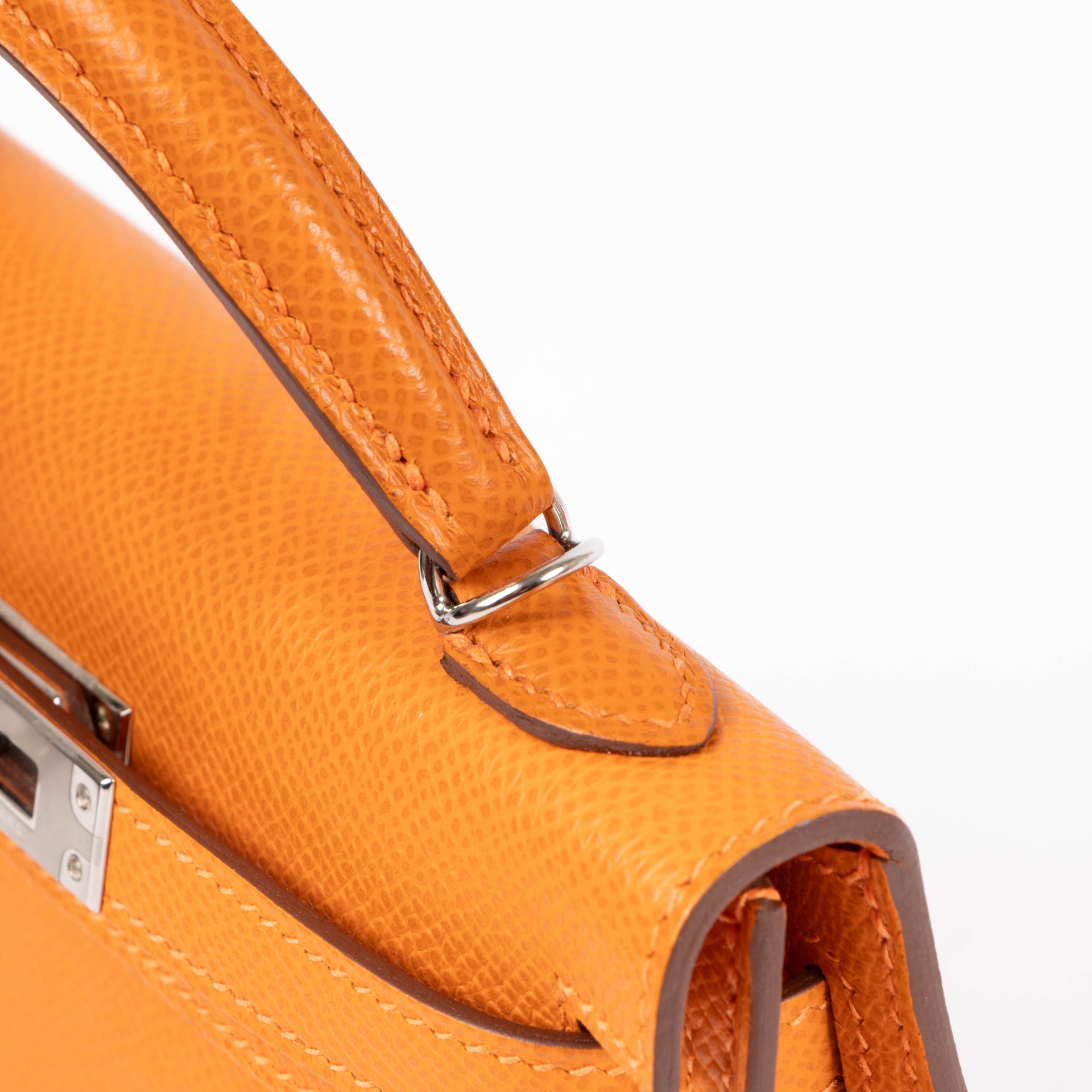 Hermès Kelly Mini II Orange Epsom PHW
