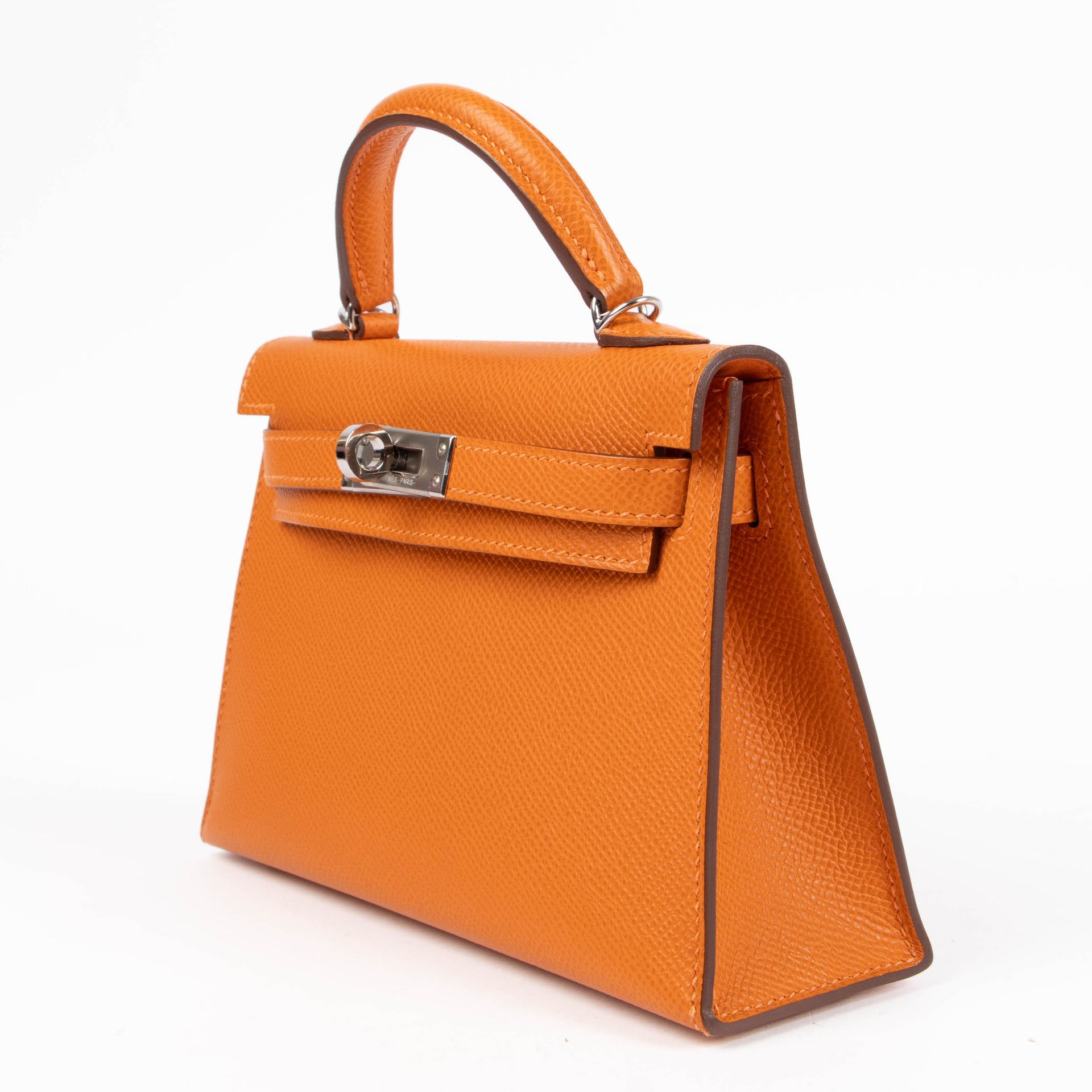 Hermès Kelly Mini II Orange Epsom PHW