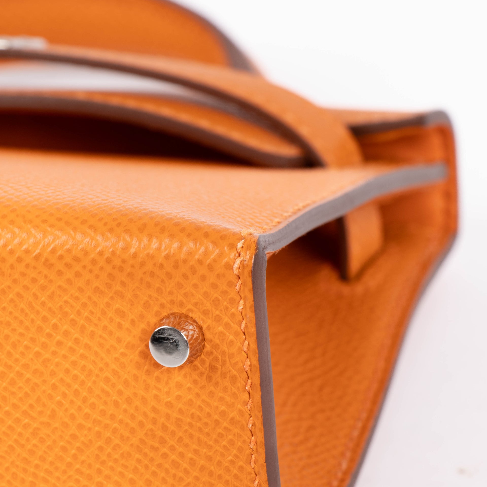 Hermès Kelly Mini II Orange Epsom PHW