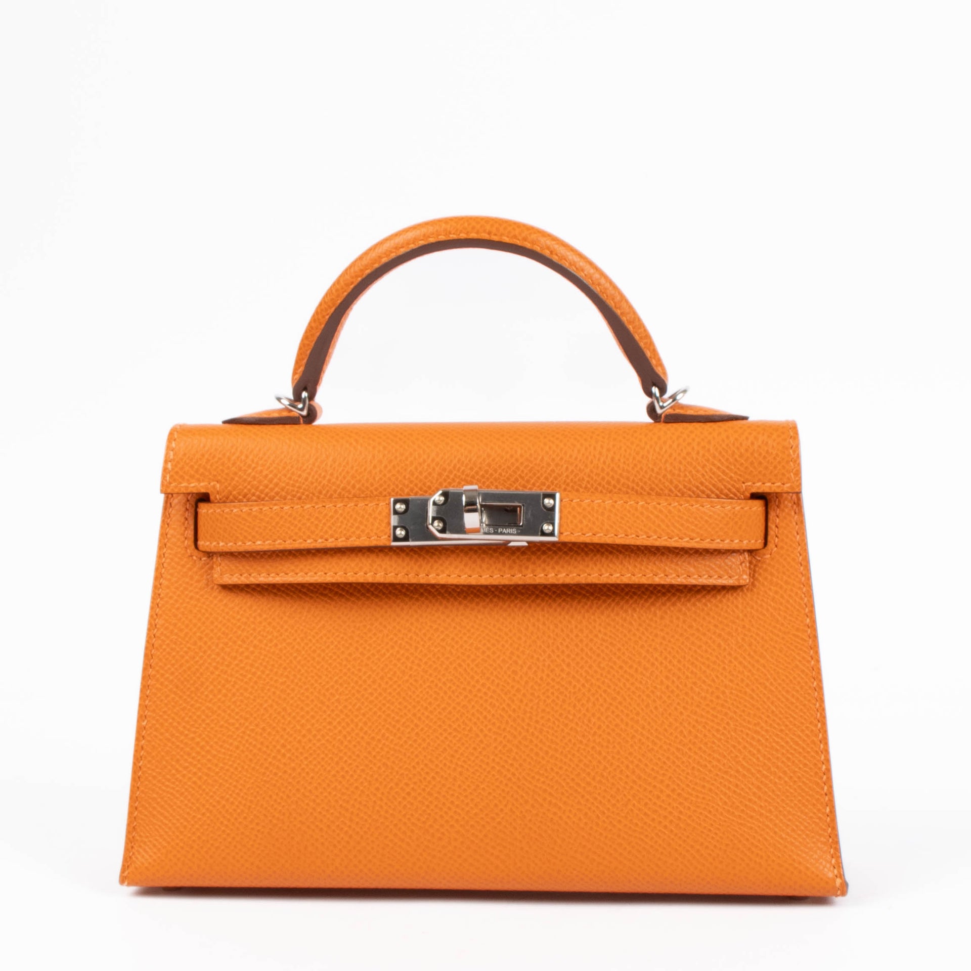 Hermès Kelly Mini II Orange Epsom PHW