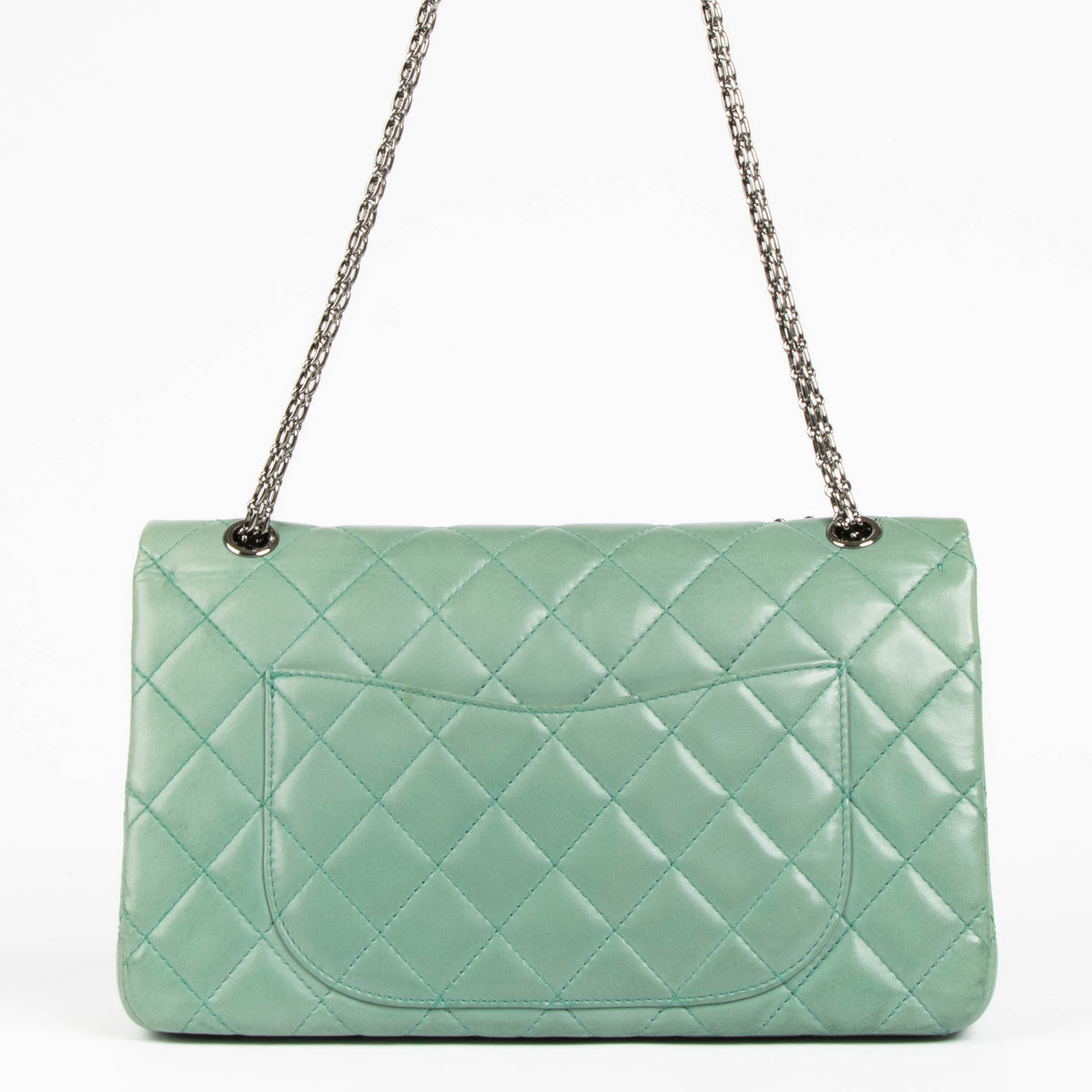 Chanel Tiffany Blue Lamsleer Reissue Classic Flap Bag