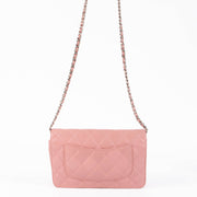 Shop the authentic Chanel Pink Wallet on Chain second hand on Labellov.com