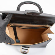 Shop this authentic Delvaux Black Brillant MM Box Leather pre-loved on Labellov.com