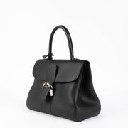 Shop this authentic Delvaux Black Brillant MM bag pre-loved on Labellov.com 