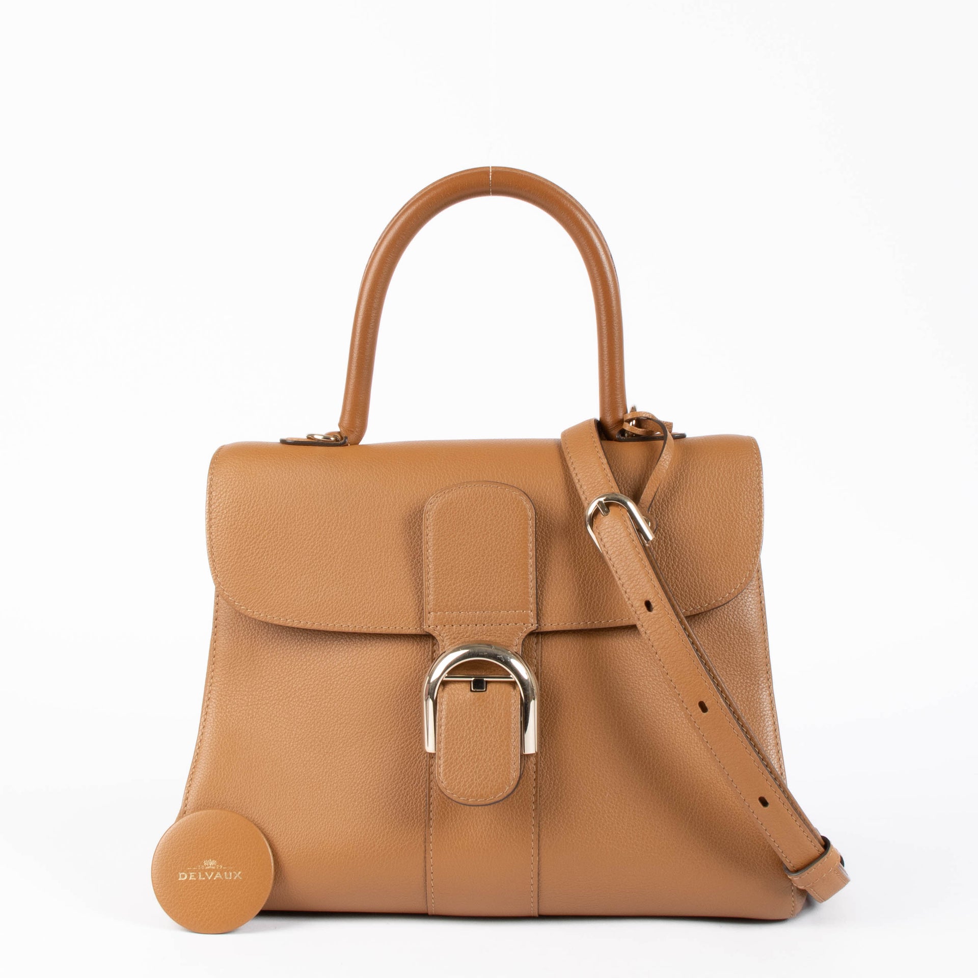 Shop this authentic Delvaux Vegetal Sellier Brillant MM pre-loved on Labellov.com 