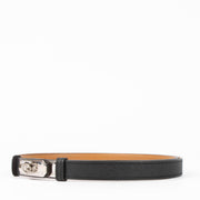 Shop this authentic Hermès Kelly 18 Belt Black Epsom PHW pre-loved on Labellov.com