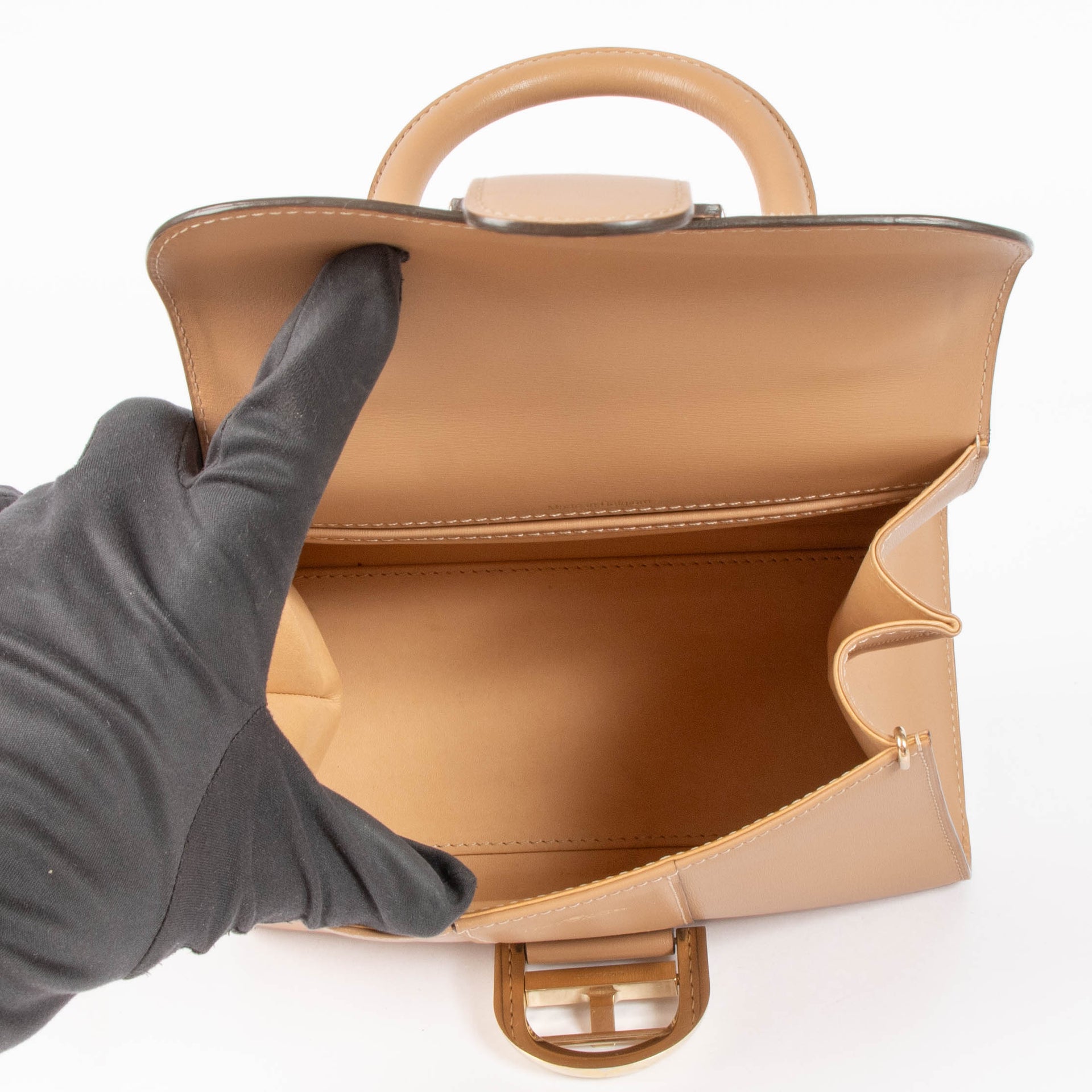Delvaux Vison Box Brillant Mini Bag