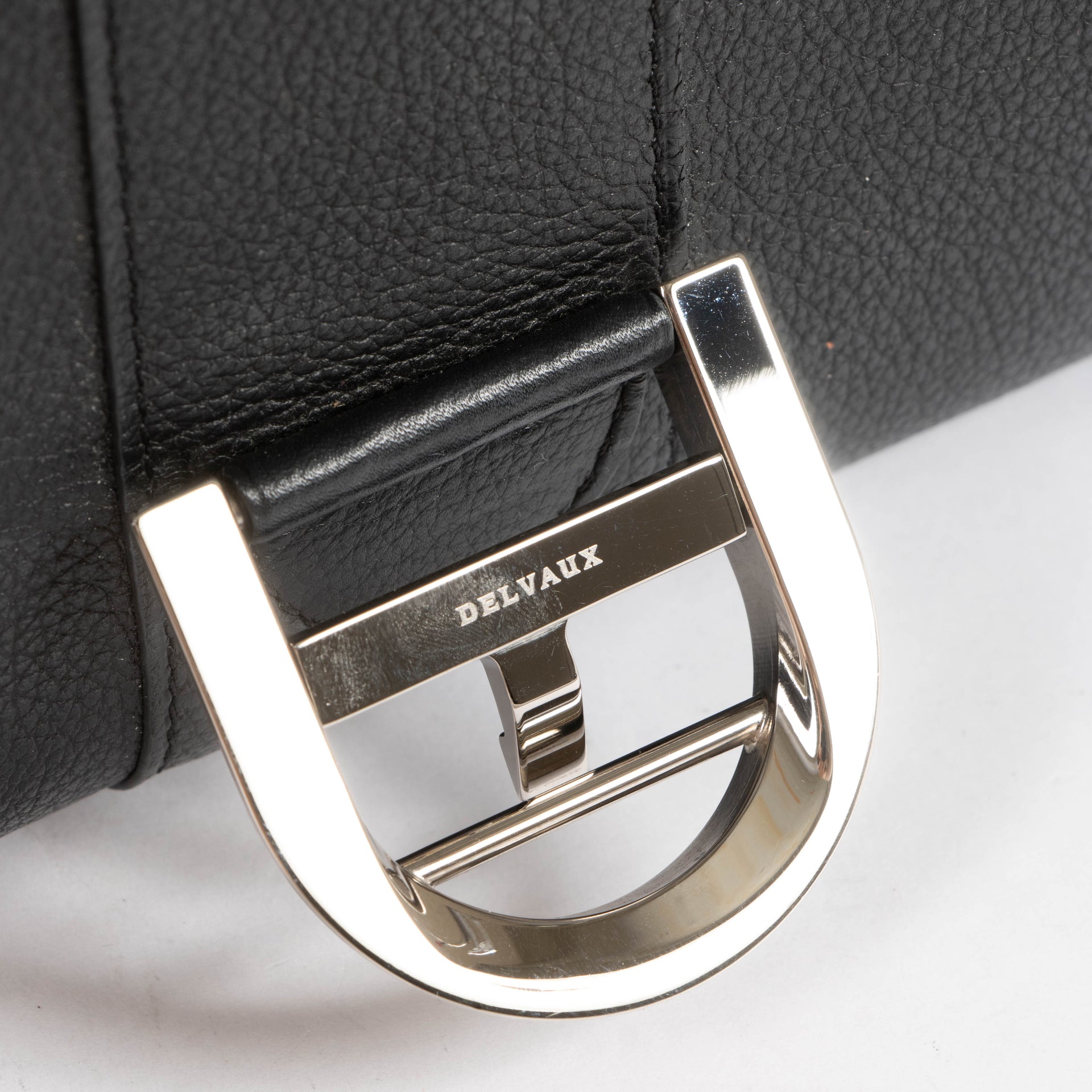 Delvaux Black Sellier Brillant Mini Bag