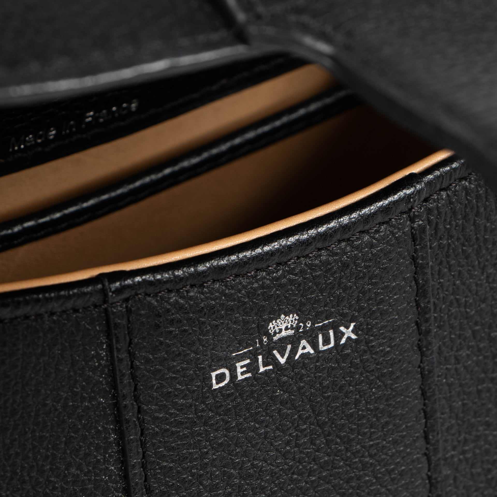 Delvaux Black Sellier Brillant Mini Bag