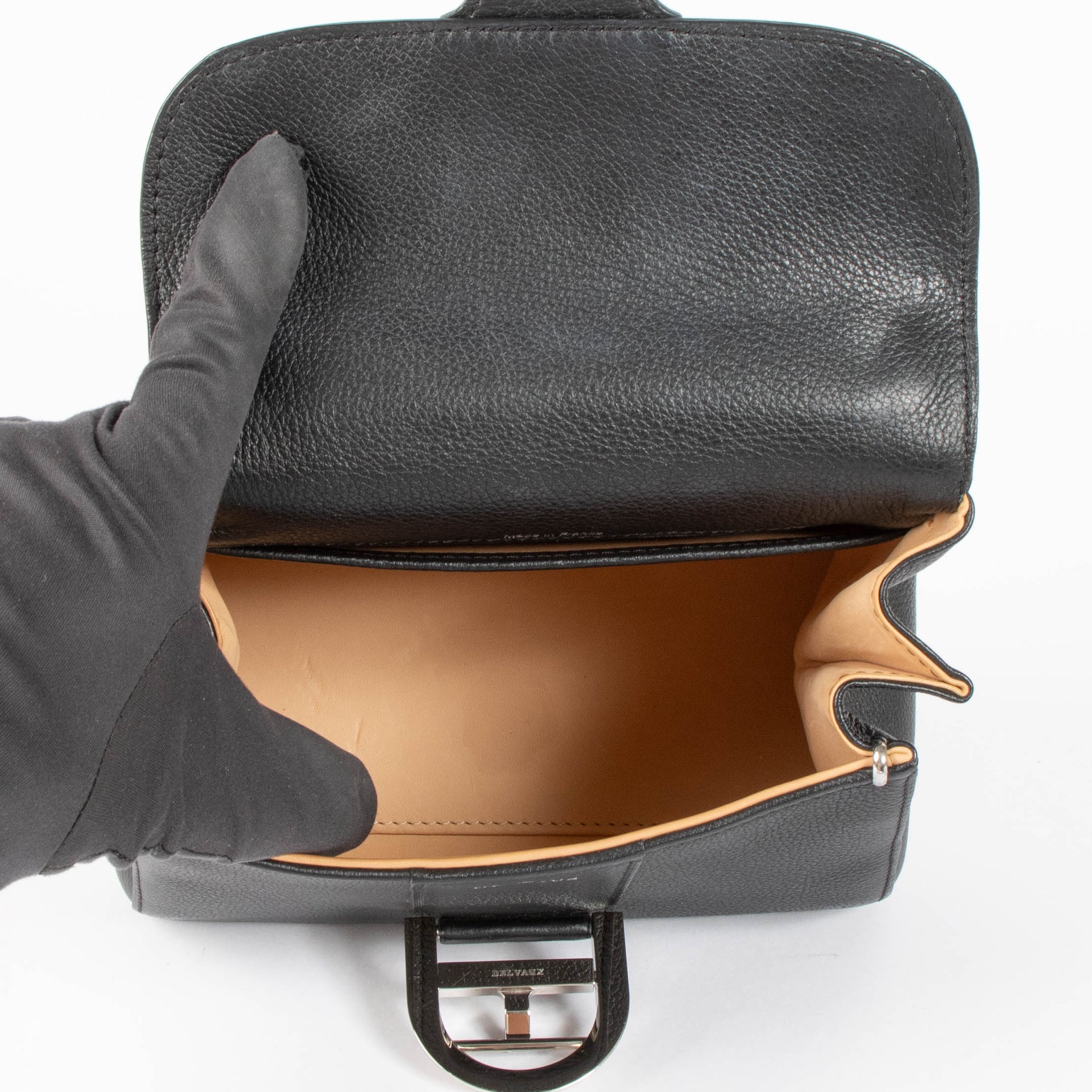 Delvaux Black Sellier Brillant Mini Bag