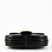 Shop the authentic Celine Black Python Medium Chain Maillon Triomphe Bag second hand on Labellov.com