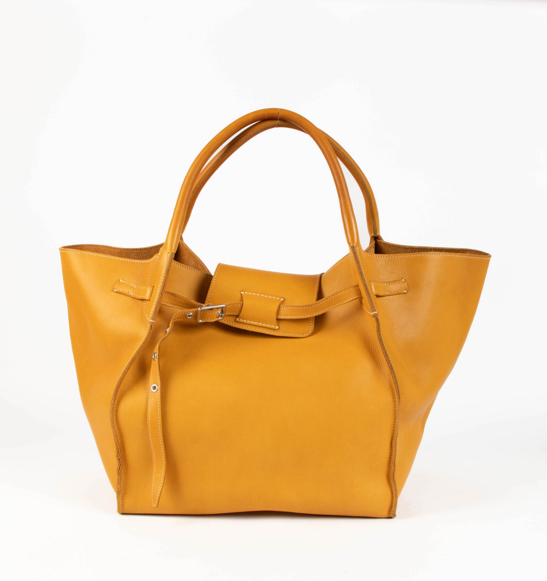 Celine Dark Yellow Medium Big Bag