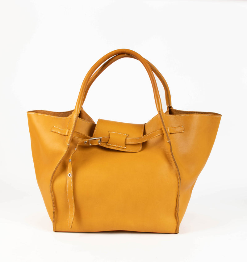 Celine Dark Yellow Medium Big Bag