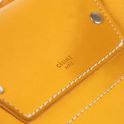 Shop the authentic Celine Dark Yellow Medium Big Bag second hand on Labellov.com