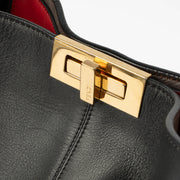 Shop the authentic Fendi Black Peekaboo X-Lite Large Tote Bag second hand on Labellov.com