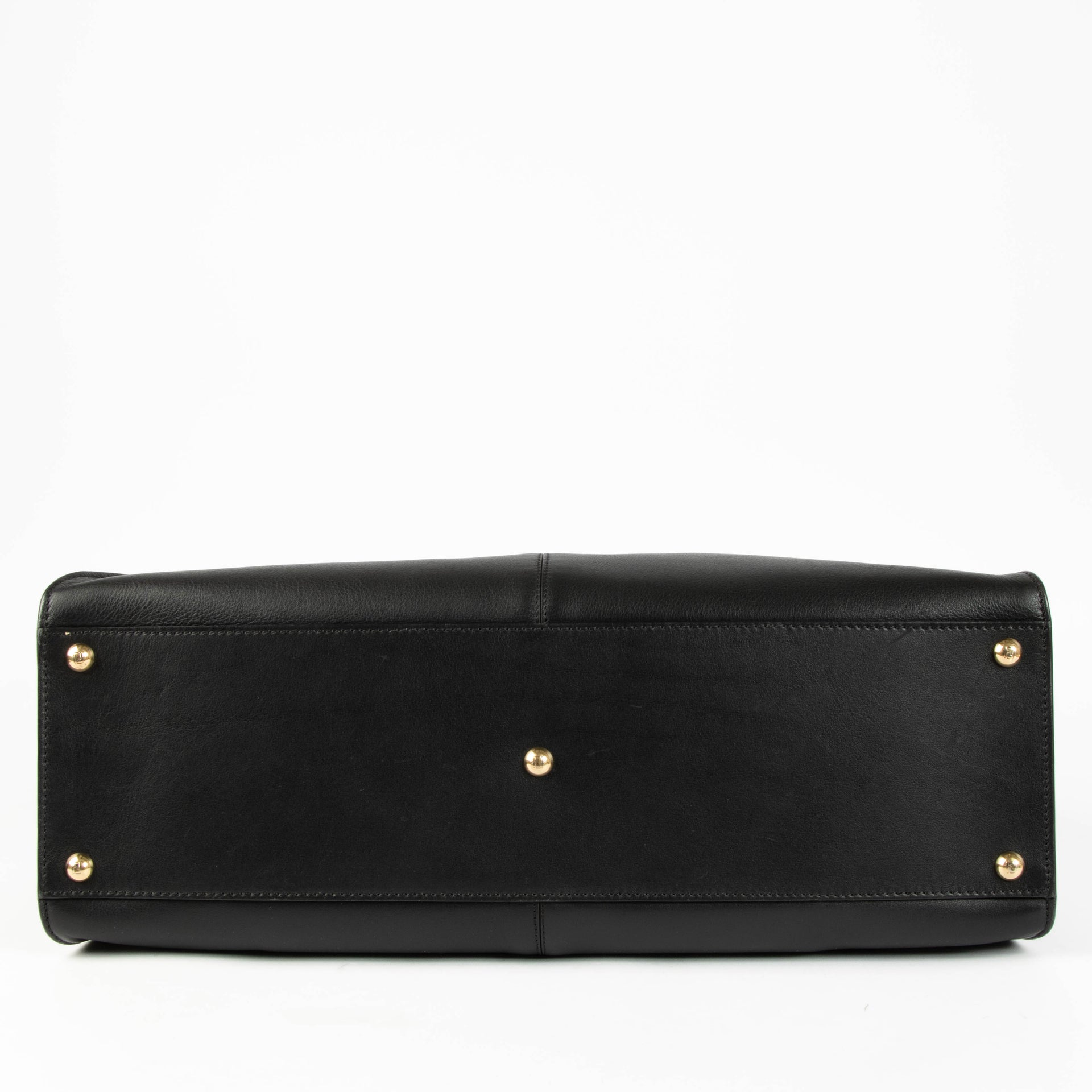 Shop the authentic Fendi Black Peekaboo X-Lite Large Tote Bag second hand on Labellov.com