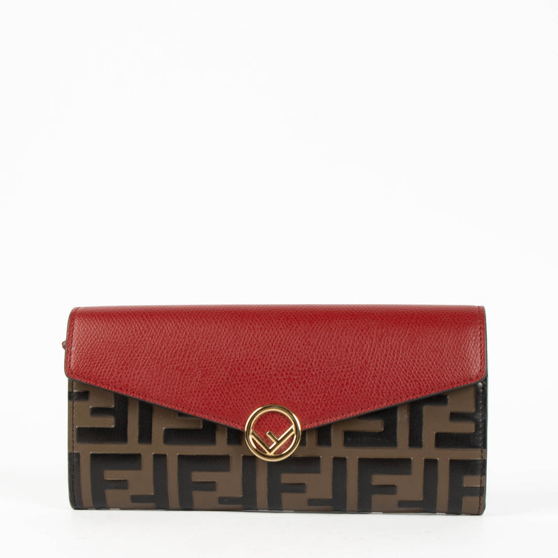 Shop the authentic Fendi FF Continental Wallet second hand on Labellov.com