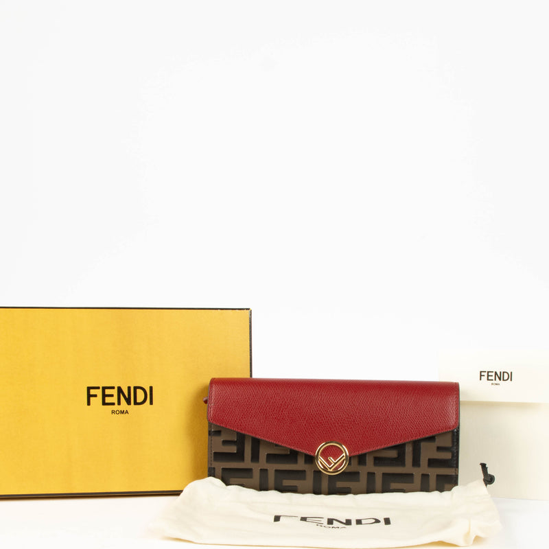 Shop the authentic Fendi FF Continental Wallet second hand on Labellov.com
