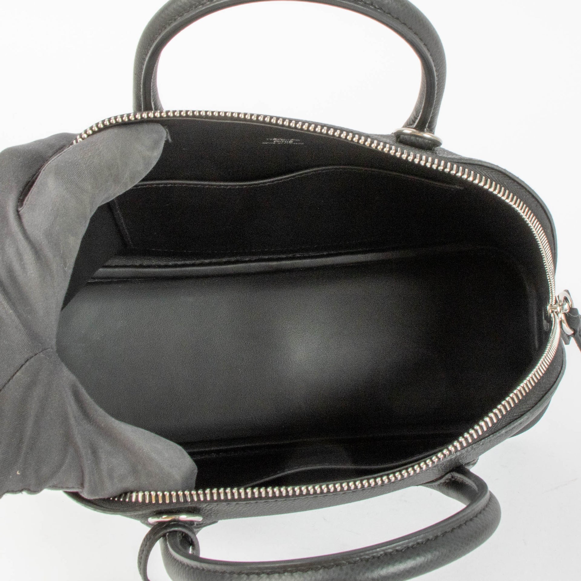 Hermès Bolide 1923 25 Black Epsom PHW