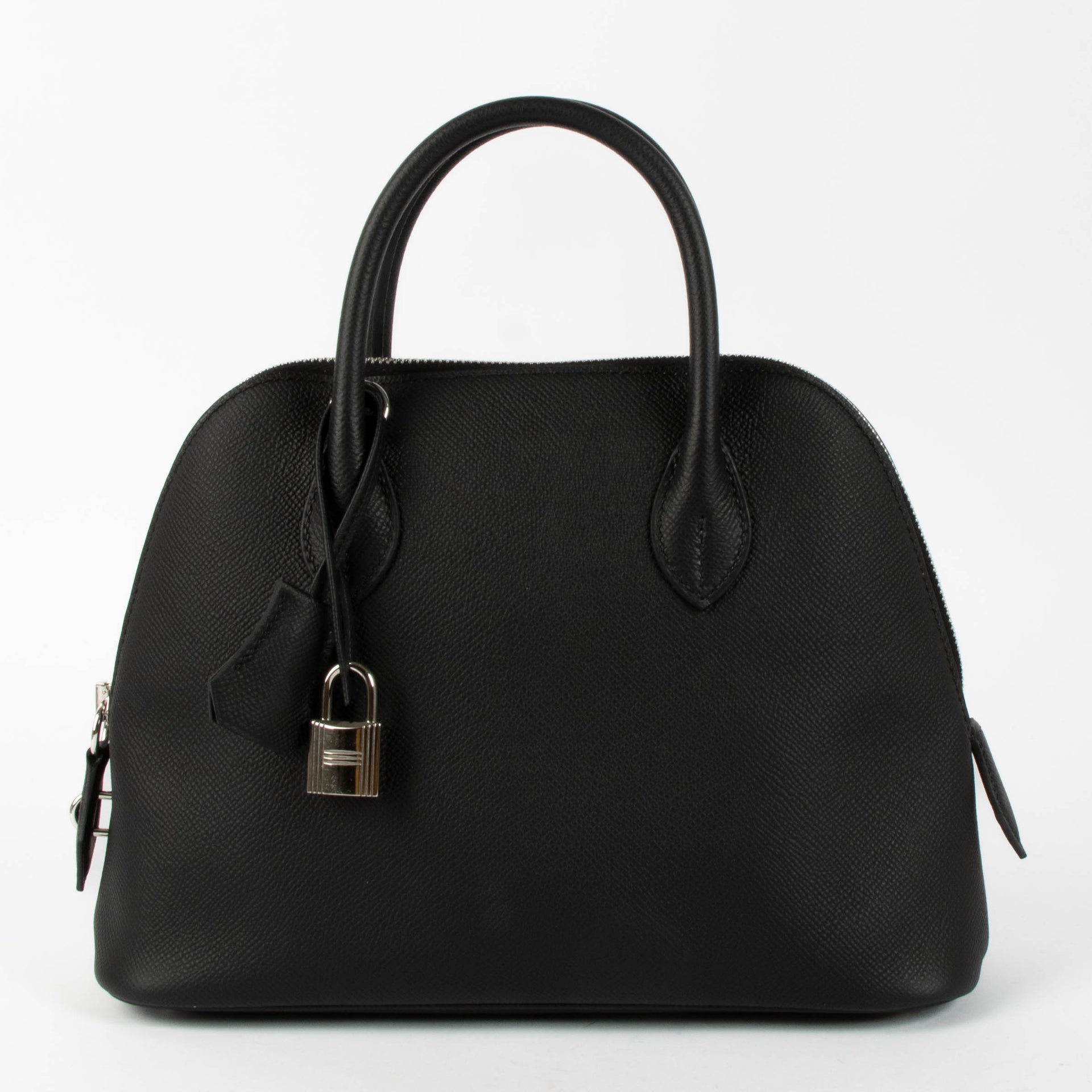 Hermès Bolide 1923 25 Black Epsom PHW