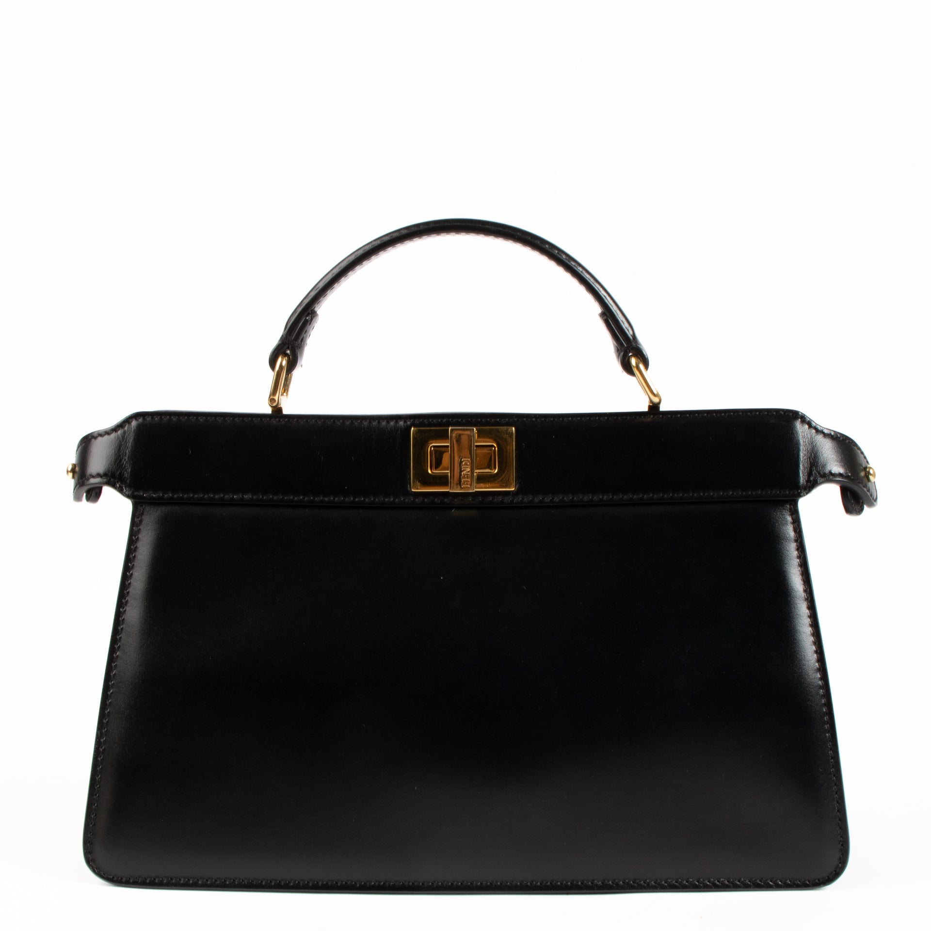 Shop the authentic Fendi Black Peekaboo ISeeU East-West Bag on Labellov.com