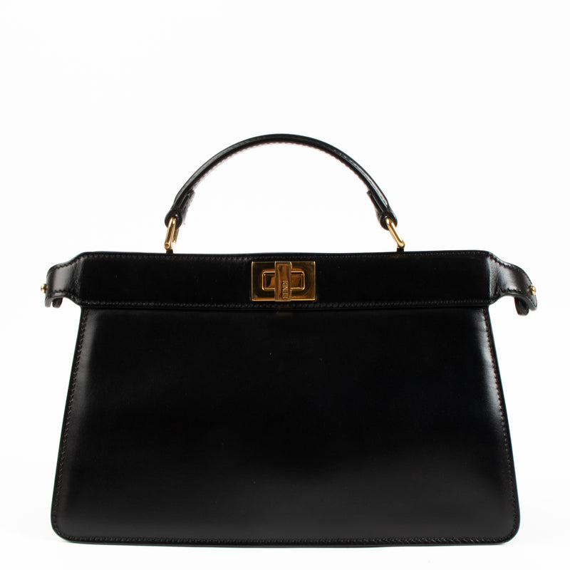 Shop the authentic Fendi Black Peekaboo ISeeU East-West Bag on Labellov.com