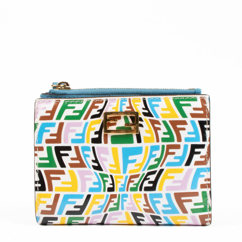 Fendi Vertigo FF Bifold Baguette Wallet
