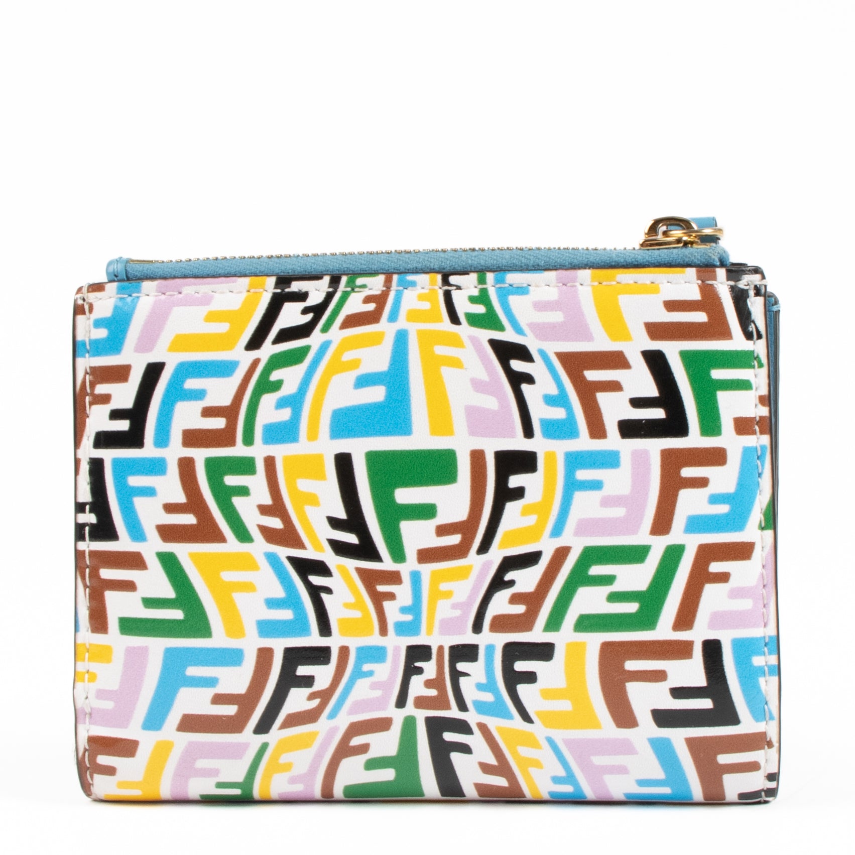 Fendi Vertigo FF Bifold Baguette Wallet