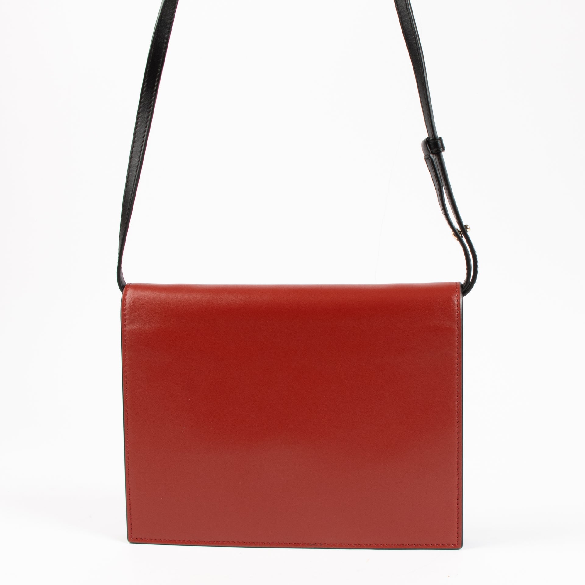 Ferragamo Tricolor Leather Shoulder Bag