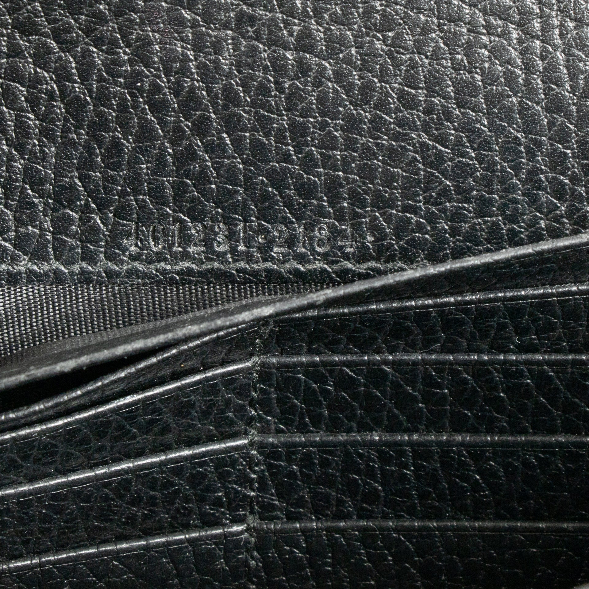 Gucci Black Leather Dionysus Wallet On Chain