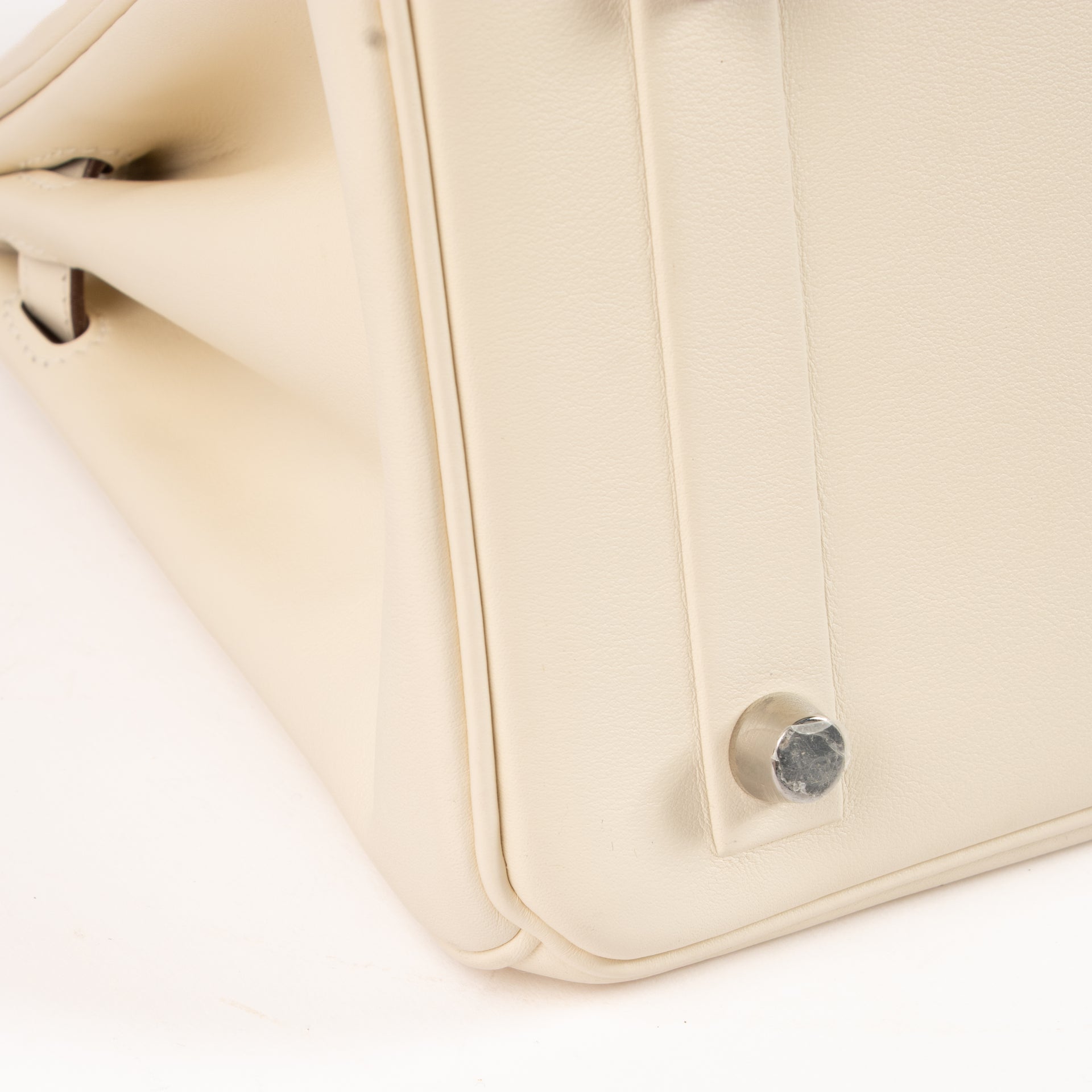 Hermès Birkin 25 Shadow Craie Swift PHW