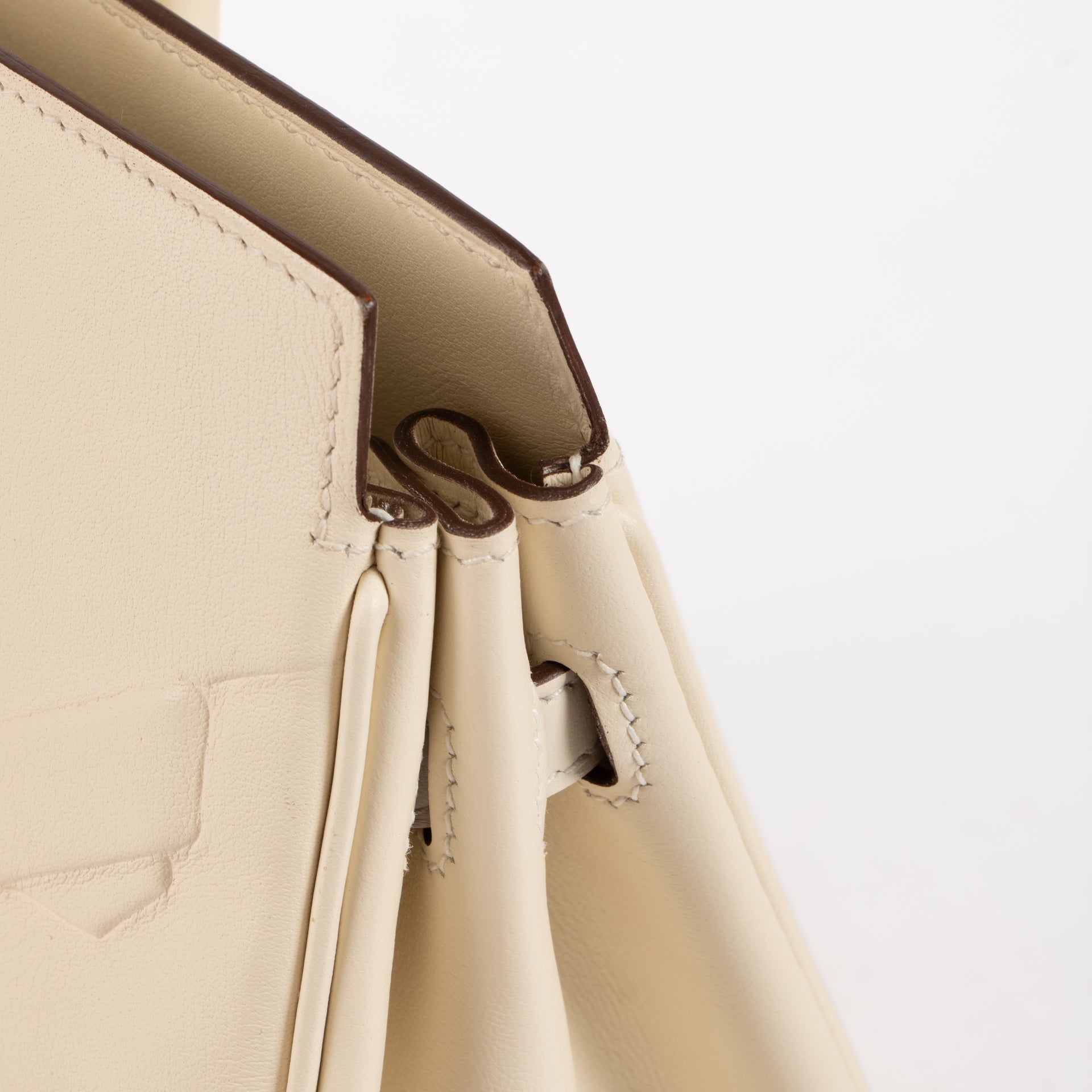 Hermès Birkin 25 Shadow Craie Swift PHW