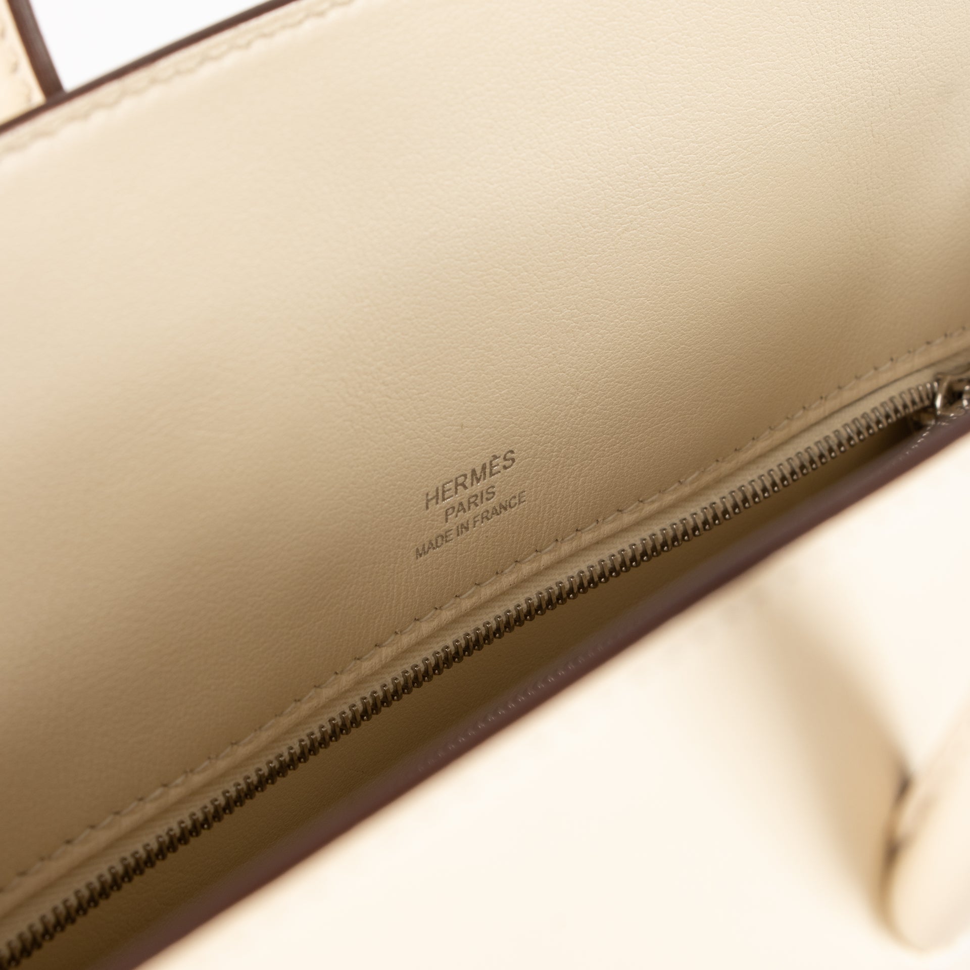 Hermès Birkin 25 Shadow Craie Swift PHW