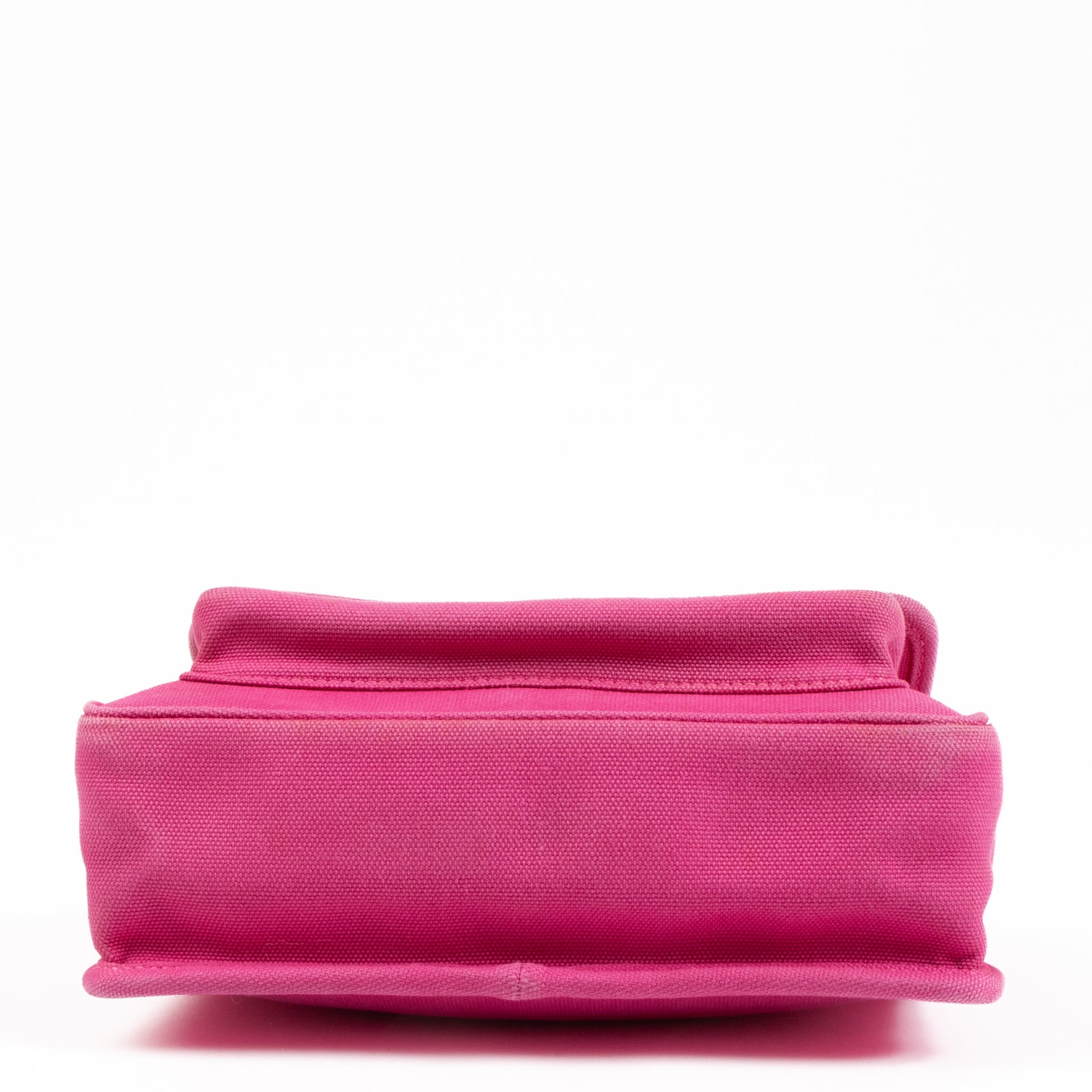 Miu Miu Pink Canapa Canvas Shoulder Bag