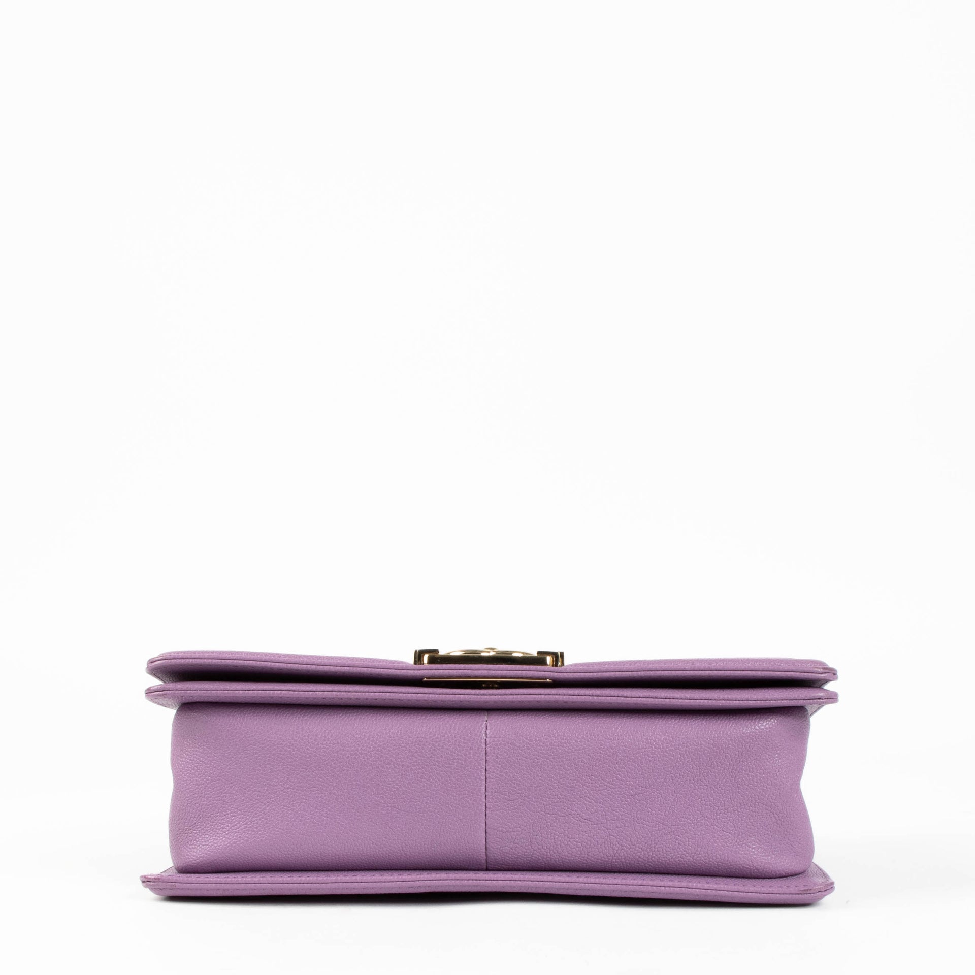 Shop this 100% authentic Chanel Boy Medium Purple Caviar Bag at Labellov.com