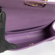 Shop this 100% authentic Chanel Boy Medium Purple Caviar Bag at Labellov.com