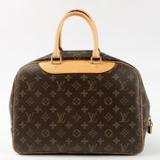 Shop this authentic Louis Vuitton Monogram Deauville Top Handle Bag pre-loved on Labellov.com