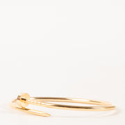 Shop this authentic luxury Cartier Rose Gold Juste un Clou Small Bracelet Pre-Loved on Labellov.com