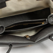 Shop this authentic luxury Chanel 26S Black Grained Calfskin Small Urban Essential East West Shopping Tote Bag Pre-Loved on Labellov.com