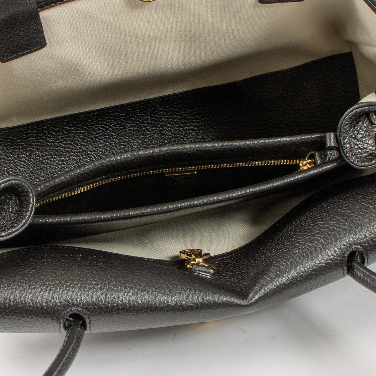 Shop this authentic luxury Chanel 26S Black Grained Calfskin Small Urban Essential East West Shopping Tote Bag Pre-Loved on Labellov.com