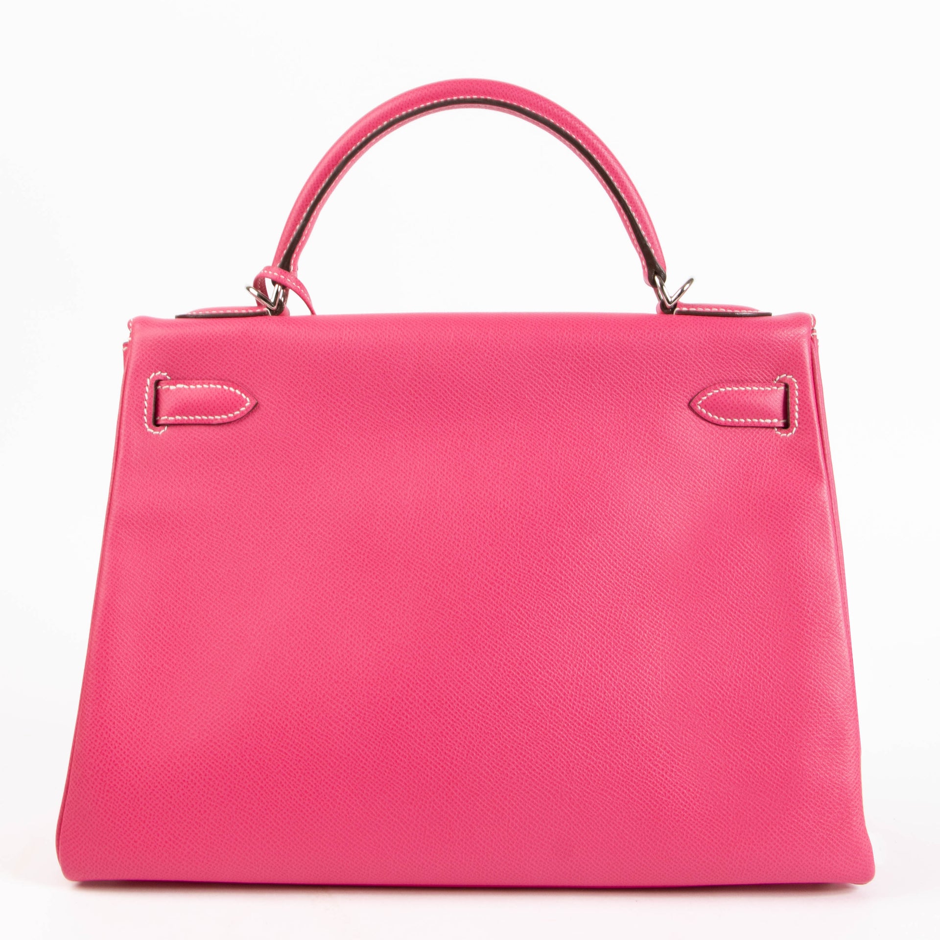 Hermès Kelly 32 Candy Collection Rose Tyrien/Rubis Epsom PHW