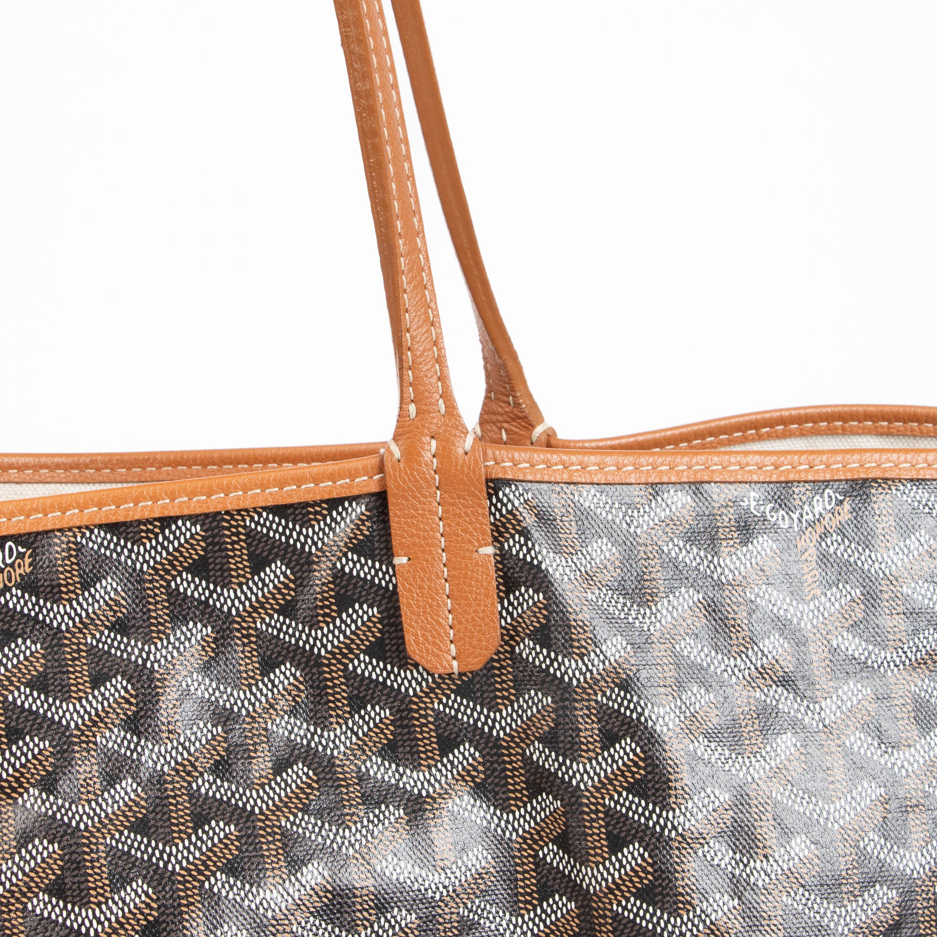 Goyard Black Saint Louis GM Tote Bag
